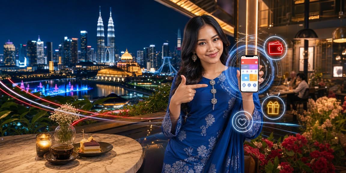 Penerima bonus sampul merah VIP berbaju kurung dari Selangor